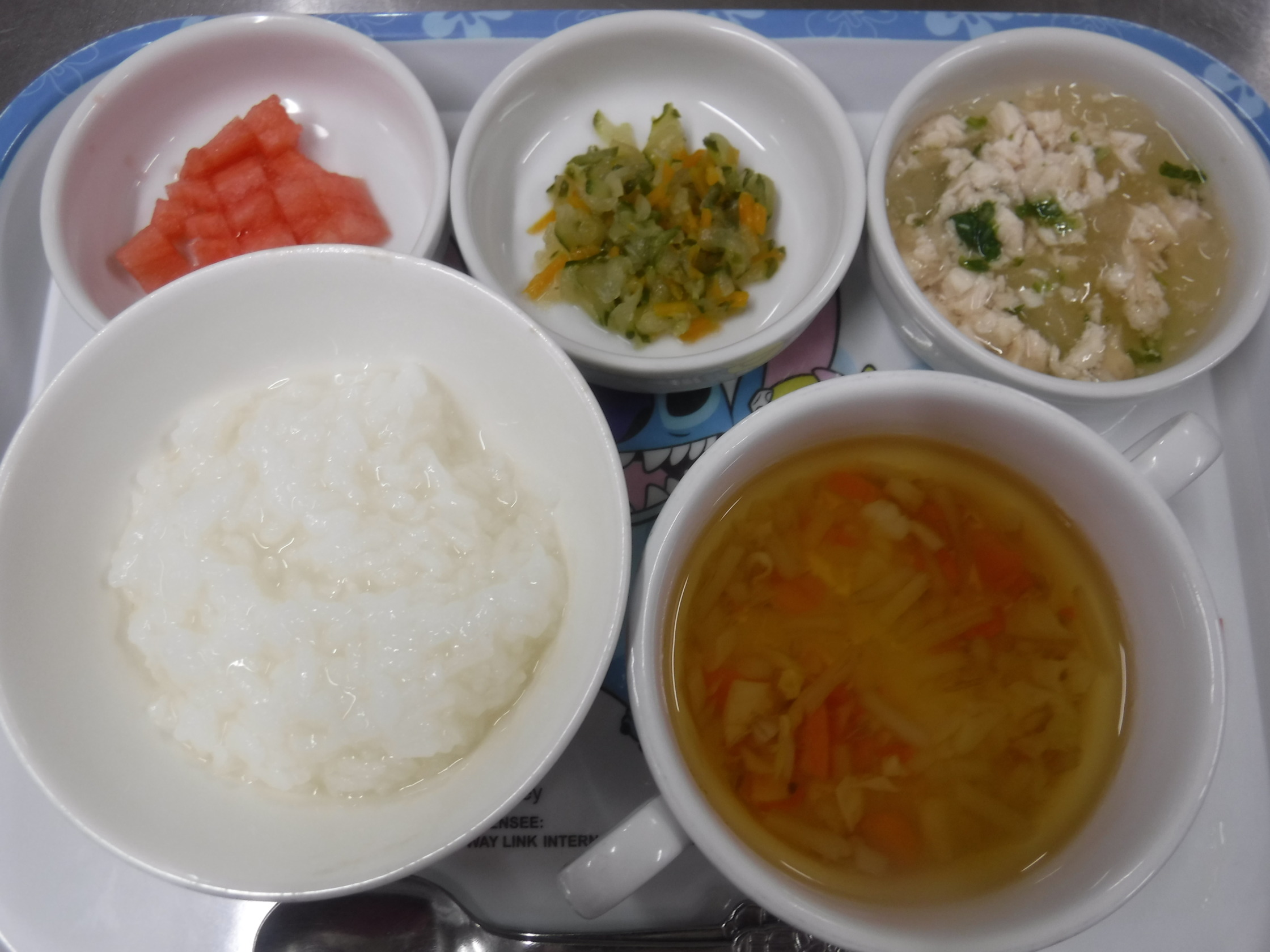 金曜日-離乳食中期