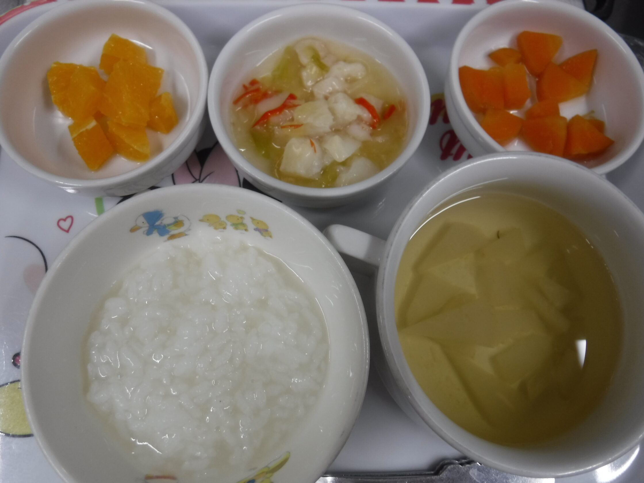 土曜日-離乳食中期