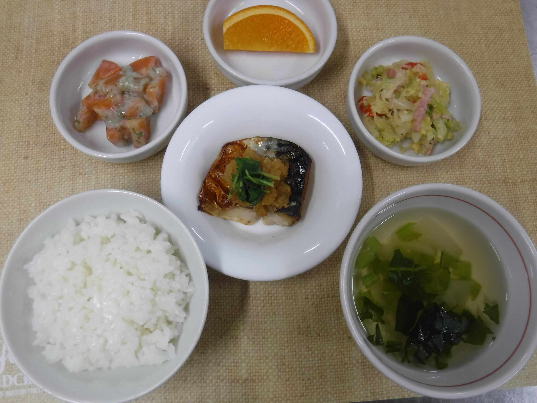 土曜日-給食