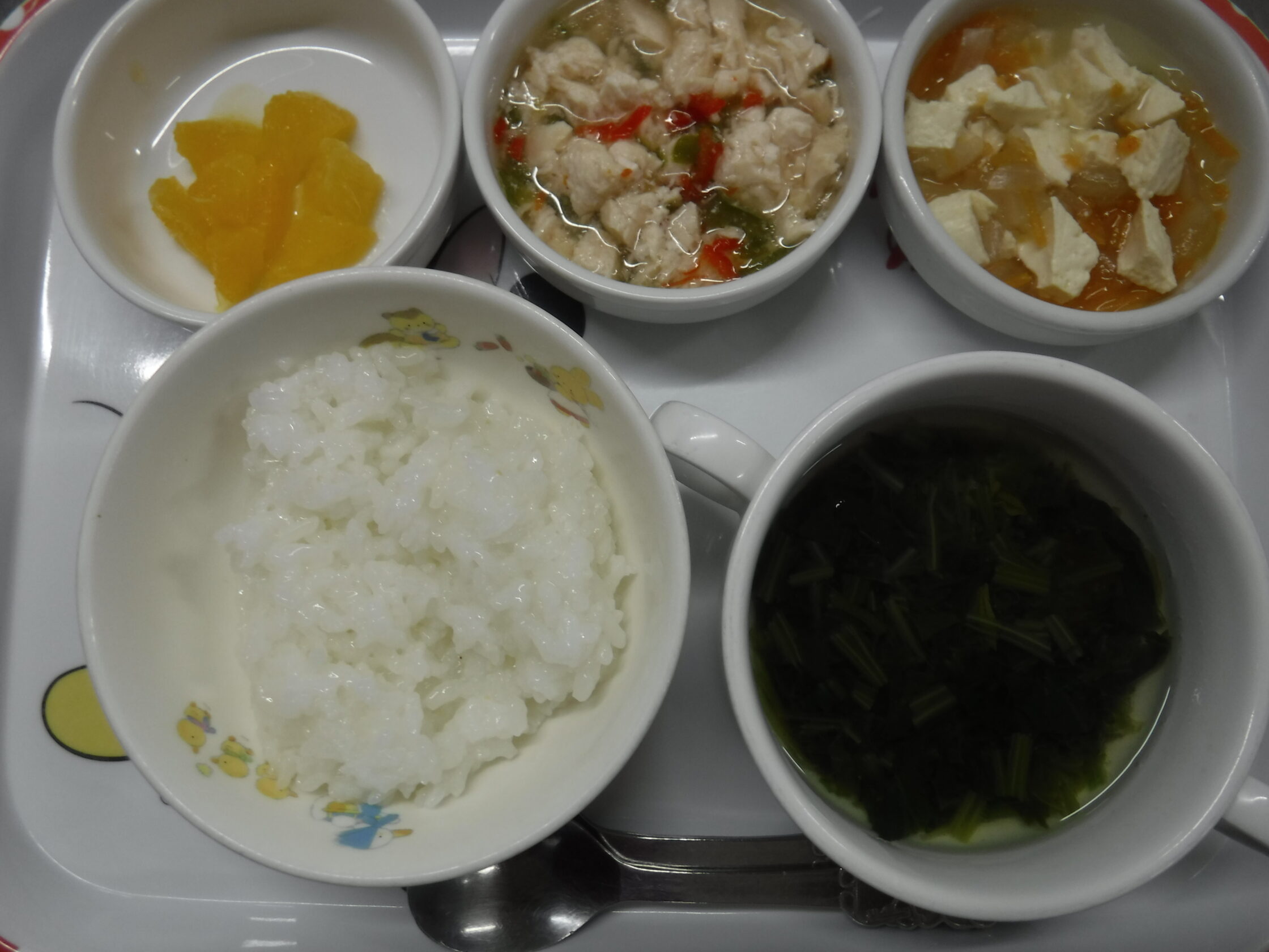 火曜日-離乳食中期