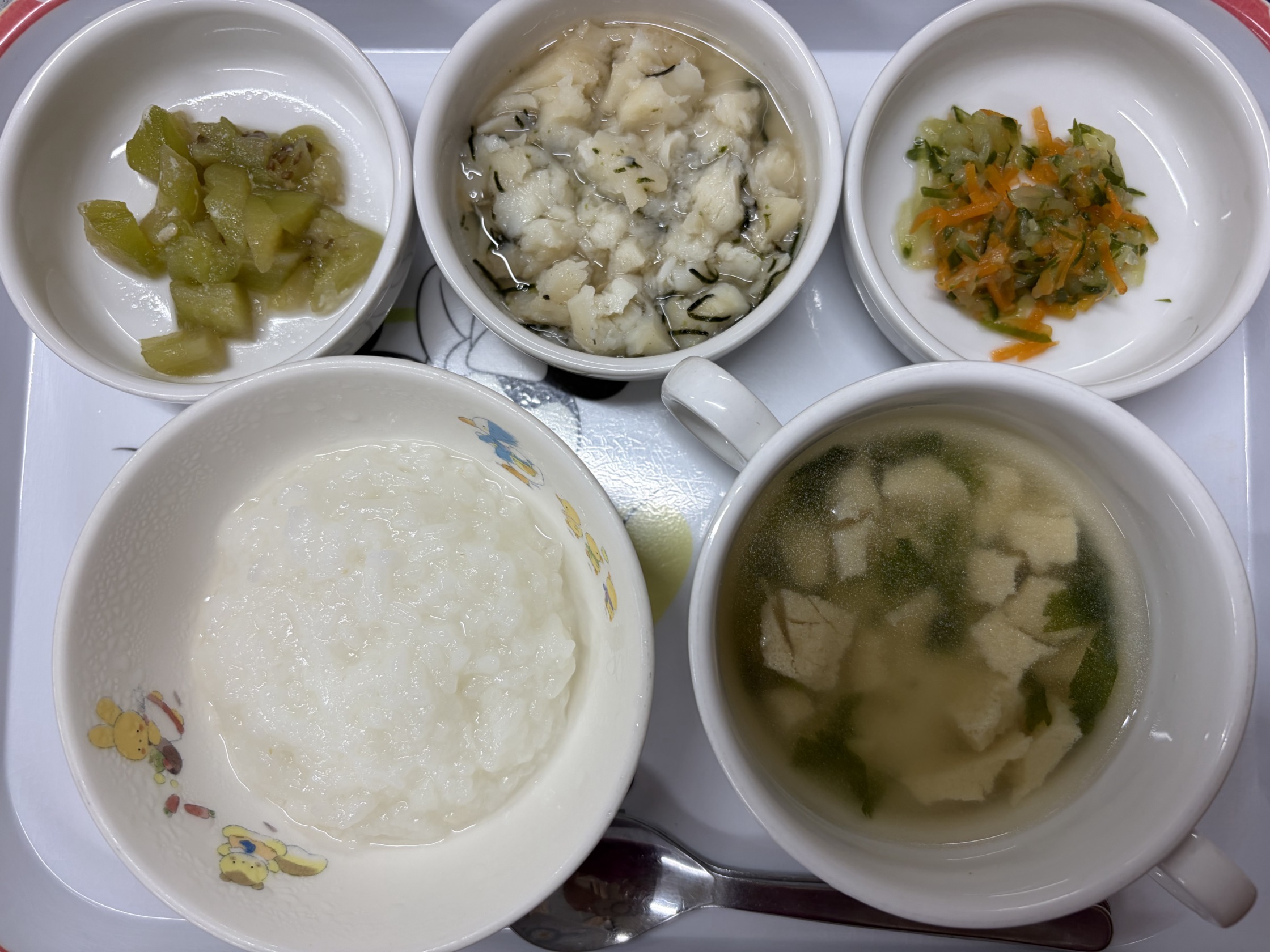 火曜日-離乳食中期